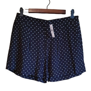 Pleated Soft Polka Dot Short